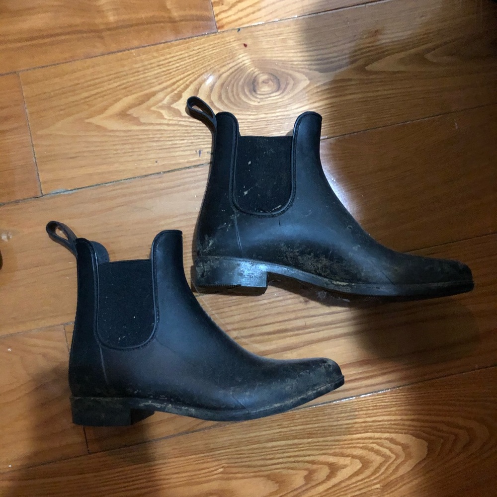 Jcrew rain boots sz 6